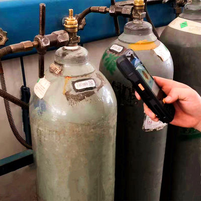 産業ガス容器のためのメタル・セラミック シリンダー バーコードを追跡する資産