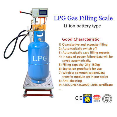 李イオン電池とのATEX LPGシリンダー詰物の目盛分割50G