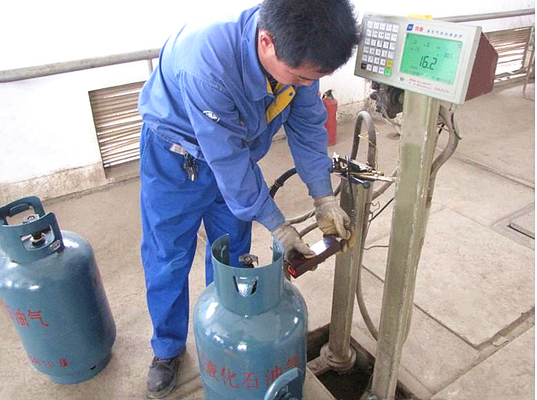 ATEX耐圧防爆LPGのガス ポンプの充填機50g部