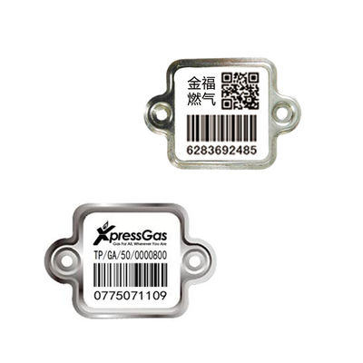 PDAか可動装置によって単にスキャンするXiangkang LPGシリンダー バー コードの札QRコード