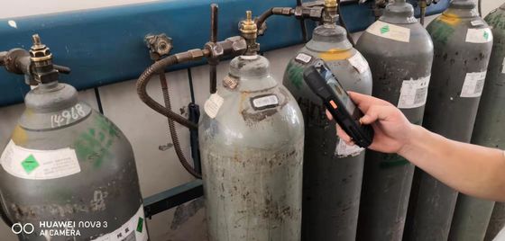 速いスキャン反傷を追跡する産業液体酸素シリンダー バーコード