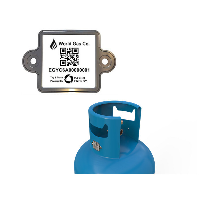 PDAか可動装置によって単にスキャンする LPGシリンダー バーコードの耐久財の屋外の20年